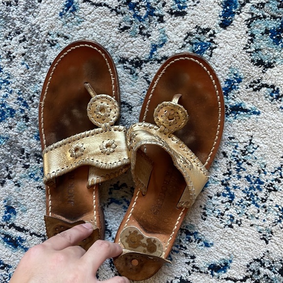 Gold Jack Rogers - Picture 3 of 5